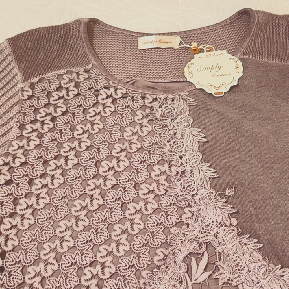 Simply Couture tunic size XL #77 - Picture 3 of 9